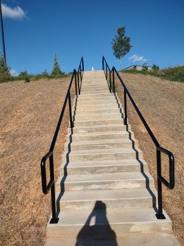 Industrial Fabrication railing project